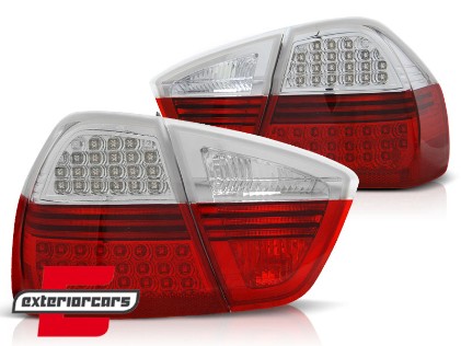 LED stražnja svjetla (crvena/kristal) / BMW serije 3 E90 limuzina (2005-2008), LDBM67
