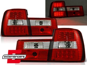 LED stražnja svjetla (crvena/kristal) / BMW serije 5 E34 (1988-1995) limuzina, LDBM16