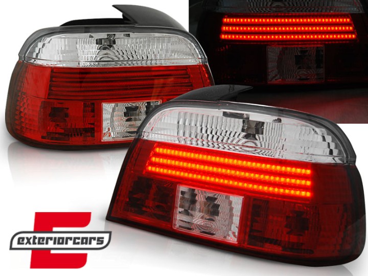LED stražnja svjetla (crvena/kristal) / BMW serije 5 E39 limuzina (1995-08.2000), LDBM44