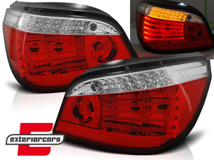 LED stražnja svjetla (crvena/kristal) / BMW serije 5 E60 (2003-03.2007) limuzina, LDBM62