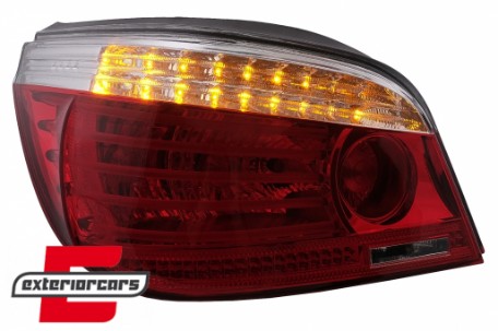 LED stražnja svjetla (crvena/kristal) / BMW serije 5 E60 (2003-03.2007) limuzina, LDBM62