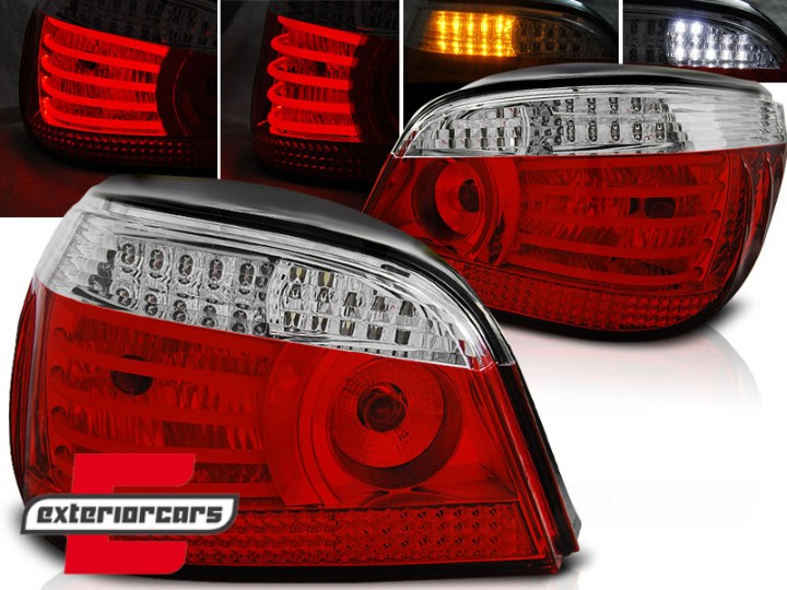 LED stražnja svjetla (crvena/kristal) / BMW serije 5 E60 (2003-03.2007) limuzina, LDBM94