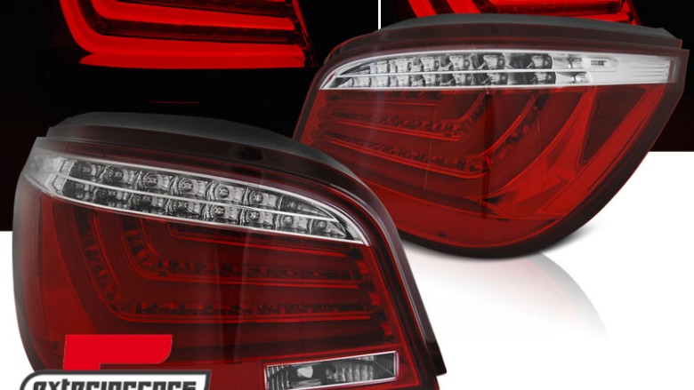 LED stražnja svjetla (crvena/kristal) / BMW serije 5 E60 (2003-03.2007) limuzina, LDBME8