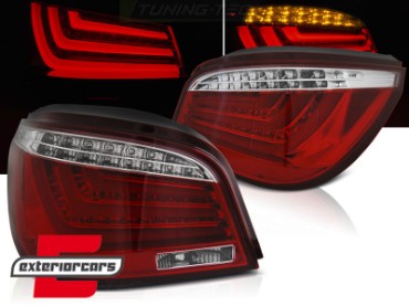 LED stražnja svjetla (crvena/kristal) / BMW serije 5 E60 (2003-03.2007) limuzina, LDBME8
