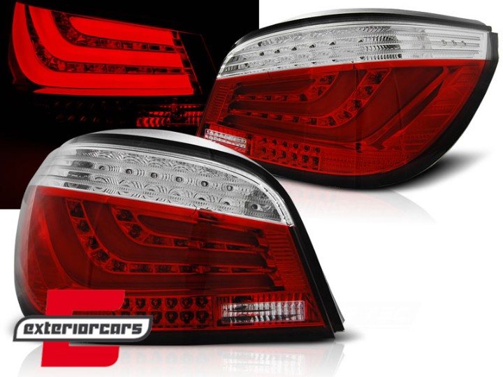 LED stražnja svjetla (crvena/kristal) / BMW serije 5 E60 LCI (03.2007-2009) limuzina, LDBMD6
