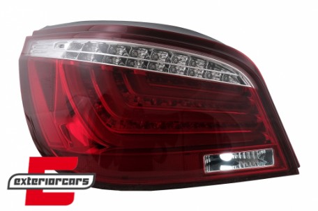 LED stražnja svjetla (crvena/kristal) / BMW serije 5 E60 LCI (03.2007-2009) limuzina, LDBMI2