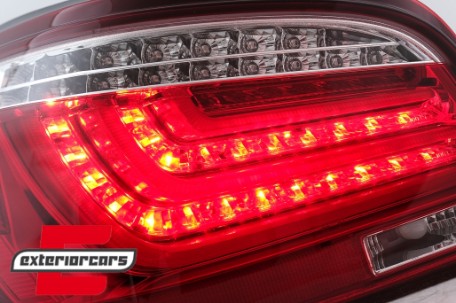 LED stražnja svjetla (crvena/kristal) / BMW serije 5 E60 LCI (03.2007-2009) limuzina, LDBMI2