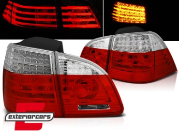 LED stražnja svjetla (crvena/kristal) / BMW serije 5 E61 (2004-03.2007) karavan, LDBME0