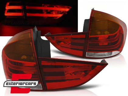 LED stražnja svjetla (crvena/kristal) / BMW X1 E84 (2009-2012), LDBME6