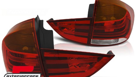 LED stražnja svjetla (crvena/kristal) / BMW X1 E84 (2009-2012), LDBME6