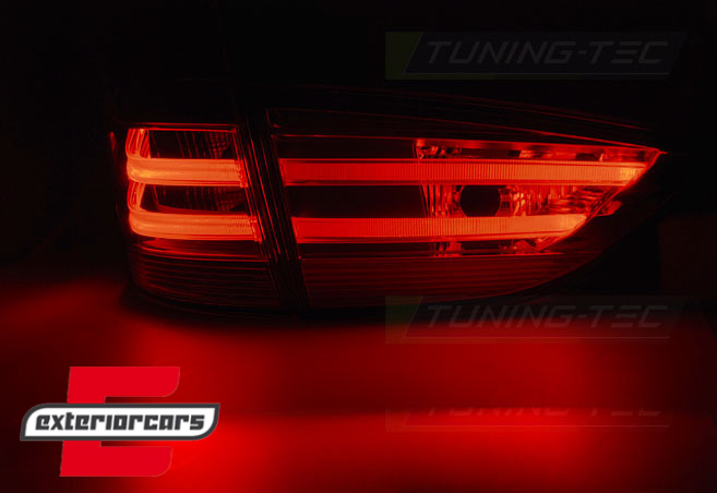 LED stražnja svjetla (crvena/kristal) / BMW X1 E84 (2009-2012), LDBME6