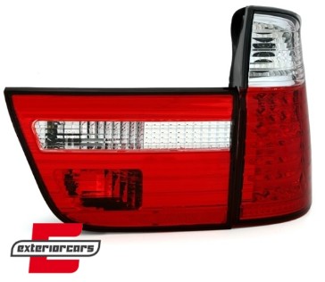 LED stražnja svjetla (crvena/kristal) / BMW X5 E53 (1999-10.2003), LDBM21