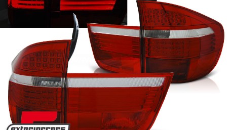 LED stražnja svjetla (crvena/kristal) / BMW X5 E70 (2007-05.2010), LDBM91