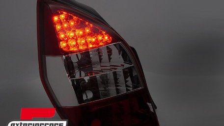 LED stražnja svjetla (crvena/kristal) / Citroen C2 hatchback (11.2003-2010), LDCI01