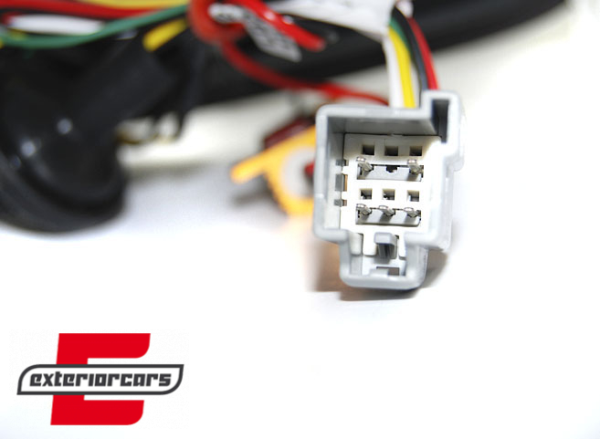 LED stražnja svjetla (crvena/kristal) / Ford Fiesta Mk7 Facelift (2012-2016) hatchback, LDFO49