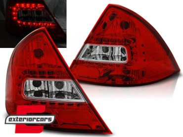 LED stražnja svjetla (crvena/kristal) / Ford Mondeo 3 limuzina hatchback (09.2000-2007), LDFO35