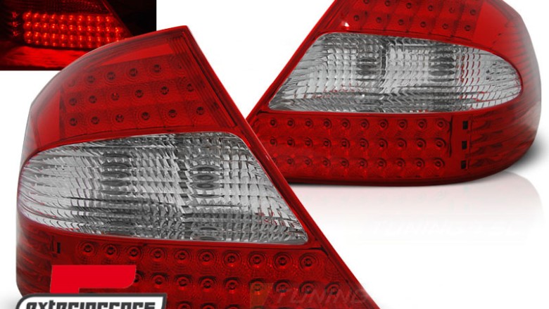 LED stražnja svjetla (crvena/kristal) / Mercedes CLK W209 (2003-2010), LDME41