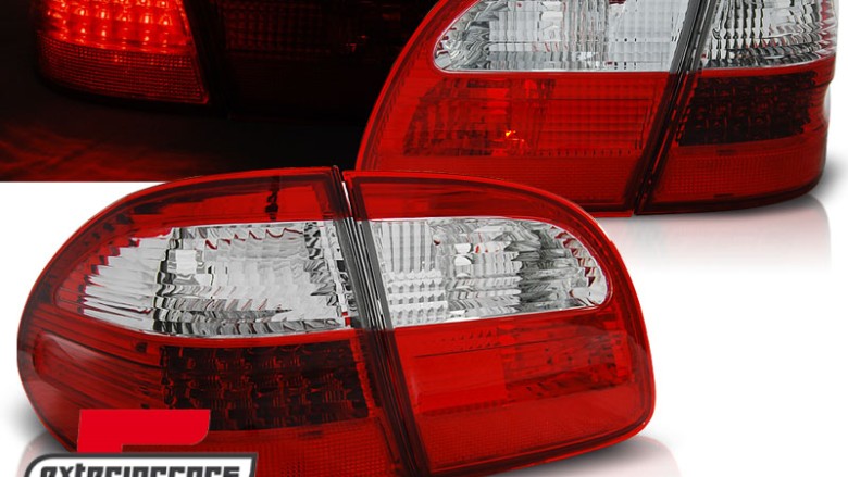 LED stražnja svjetla (crvena/kristal) / Mercedes E-klasa S211 karavan (2002-2006), LDME81