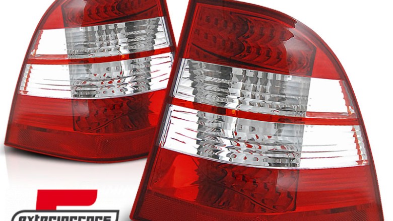 LED stražnja svjetla (crvena/kristal) / Mercedes ML M-klasa (1998-2005), LDME04