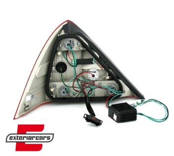 LED stražnja svjetla (crvena/kristal) / Mercedes SLK R170 (1996-2004), LDME12