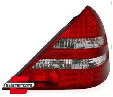 LED stražnja svjetla (crvena/kristal) / Mercedes SLK R170 (1996-2004), LDME52