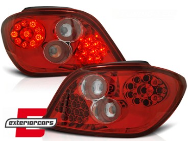 LED stražnja svjetla (crvena/kristal) / Peugeot 307 hatchback (04.2001-2007), LDPE02