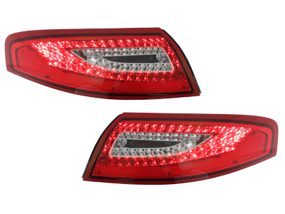 LED stražnja svjetla (crvena/kristal) / Porsche 911 (996) (1999-2004), LDPO15