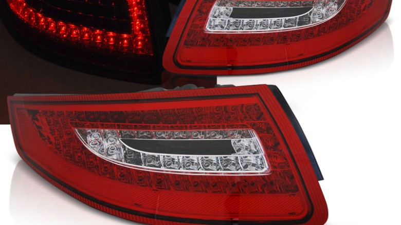 LED stražnja svjetla (crvena/kristal) / Porsche 911 (997) (2004-2009), LDPO18