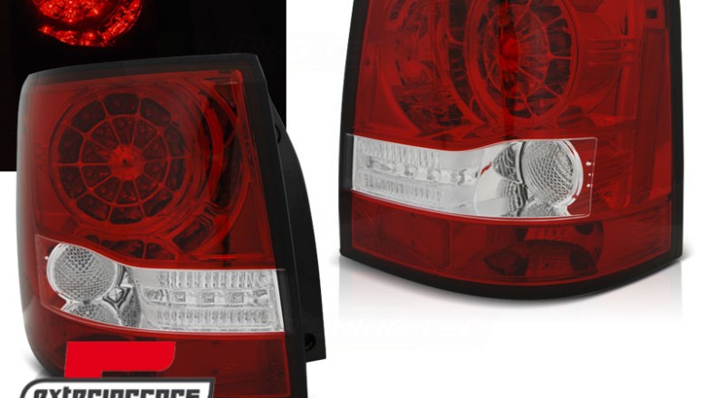 LED stražnja svjetla (crvena/kristal) / Range Rover Sport L320 (2005-2009), LDLR08