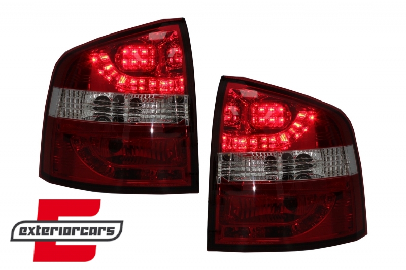 LED stražnja svjetla (crvena/kristal) / SKODA Octavia II 1Z Kombi (2004-2012), LDSK03