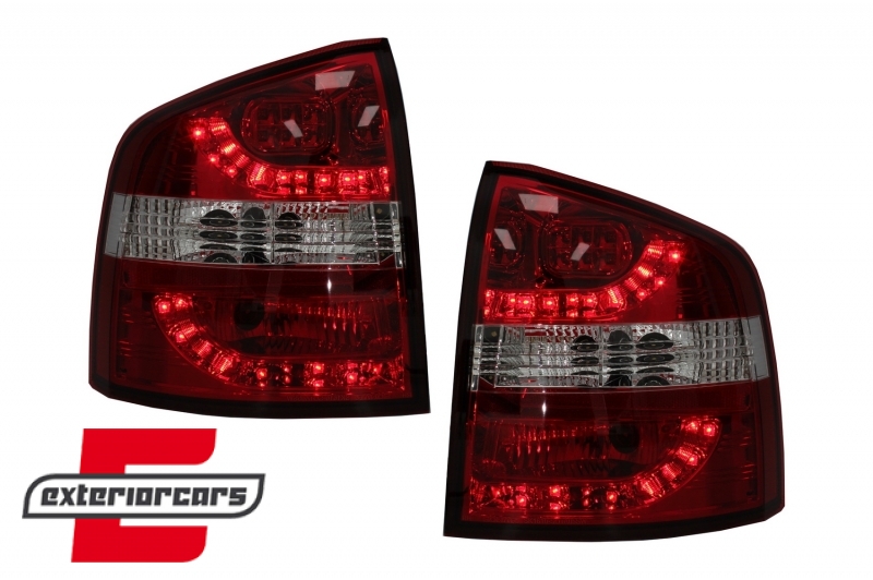 LED stražnja svjetla (crvena/kristal) / SKODA Octavia II 1Z Kombi (2004-2012), LDSK03