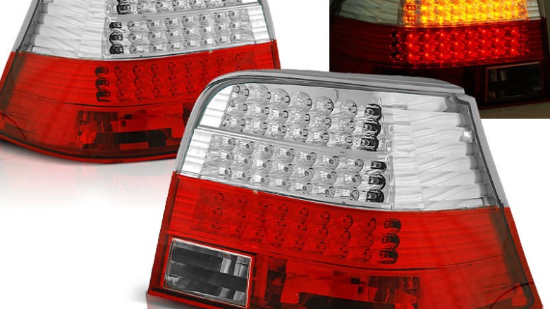 LED stražnja svjetla (crvena/kristal) / Volkswagen Golf 4 (09.1997-09.2003), LDVW31