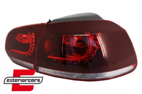 LED stražnja svjetla (crvena/kristal) / Volkswagen Golf VI (2008-2013), LDVW70
