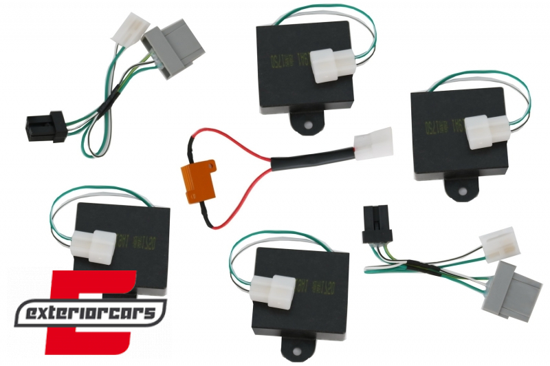 LED stražnja svjetla (crvena/kristal) / Volkswagen Golf VI (2008-2013), LDVW70