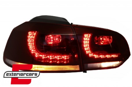 LED stražnja svjetla (crvena/kristal) / Volkswagen Golf VI (2008-2013), LDVW70