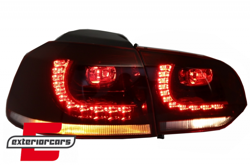 LED stražnja svjetla (crvena/kristal) / Volkswagen Golf VI (2008-2013), LDVW70
