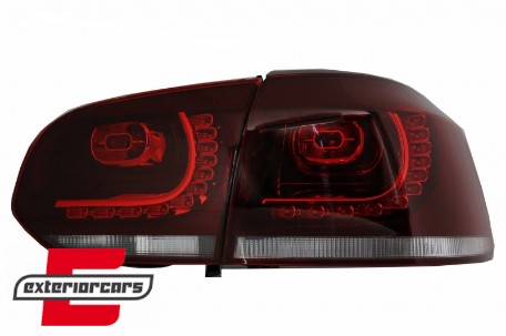 LED stražnja svjetla (crvena/kristal) / Volkswagen Golf VI (2008-2013), LDVW70