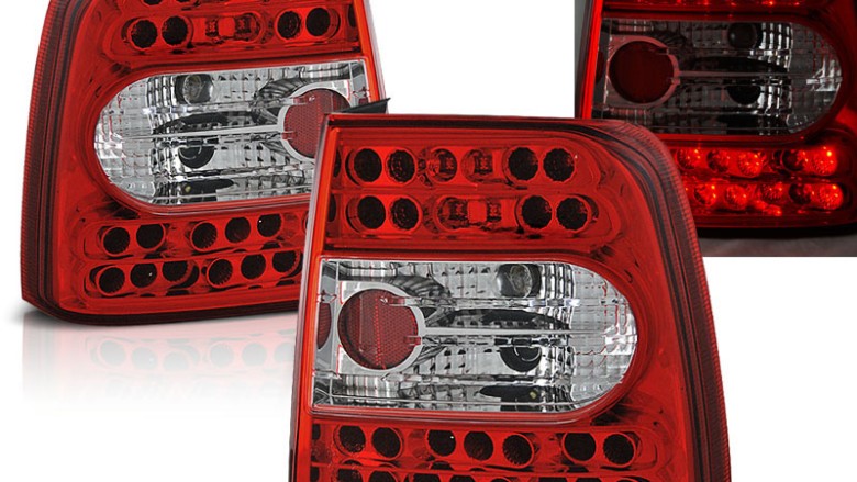 LED stražnja svjetla (crvena/kristal) / Volkswagen Passat B5 3B (11.1996-08.2000), LDVW20