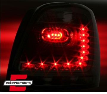 LED stražnja svjetla (crvena/kristal) / Volkswagen Polo (2009-2014), LDVWB2