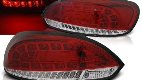 LED stražnja svjetla (crvena/kristal) / Volkswagen Scirocco III (2008-04.2014), LDVWI1
