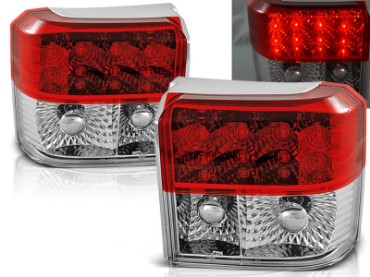 LED stražnja svjetla (crvena/kristal) / Volkswagen T4 (1990-03.2003), LDVW25