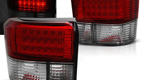 LED stražnja svjetla (crvena/kristal) / Volkswagen T4 (1990-03.2003), LDVW55