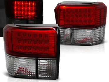 LED stražnja svjetla (crvena/kristal) / Volkswagen T4 (1990-03.2003), LDVW55