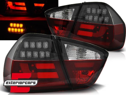 LED stražnja svjetla (crvena/kristal/crna) / BMW serije 3 E90 limuzina (2005-2008), LDBM74
