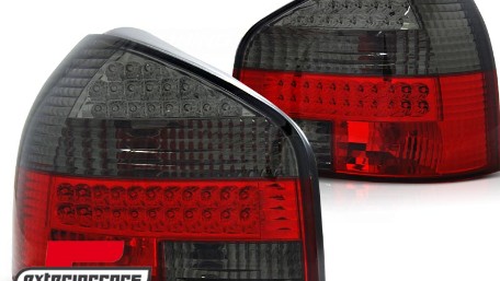 LED stražnja svjetla (crvena/smoke) / Audi A3 (1996-08.2000) Hatchback 3V 5V, LDAU86