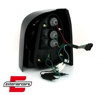 LED stražnja svjetla (crvena/smoke) / Audi A4 B5 (1994-2001) karavan, LDAU94