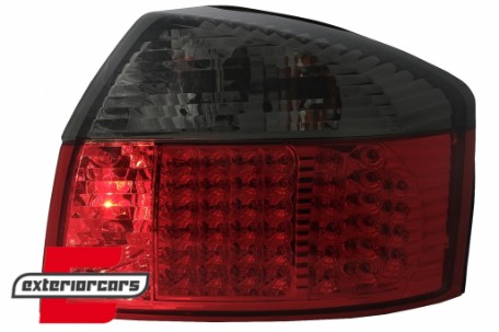 LED stražnja svjetla (crvena/smoke) / Audi A4 B6 (2000-2004) limuzina, LDAU80