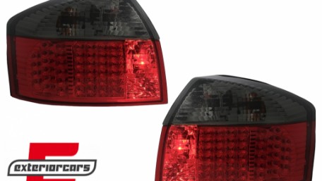 LED stražnja svjetla (crvena/smoke) / Audi A4 B6 (2000-2004) limuzina, LDAU80