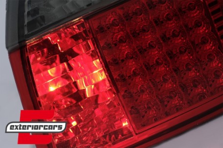 LED stražnja svjetla (crvena/smoke) / Audi A4 B6 (2000-2004) limuzina, LDAU80