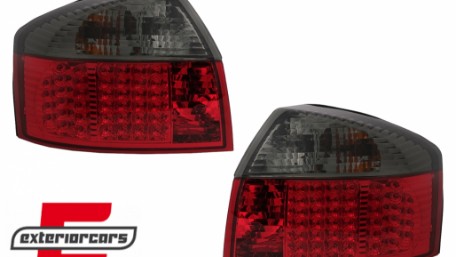 LED stražnja svjetla (crvena/smoke) / Audi A4 B6 (2000-2004) limuzina, LDAU80
